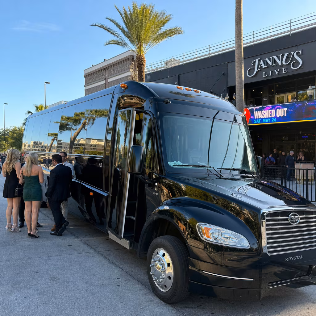 Rent a Bus to Jannus Live