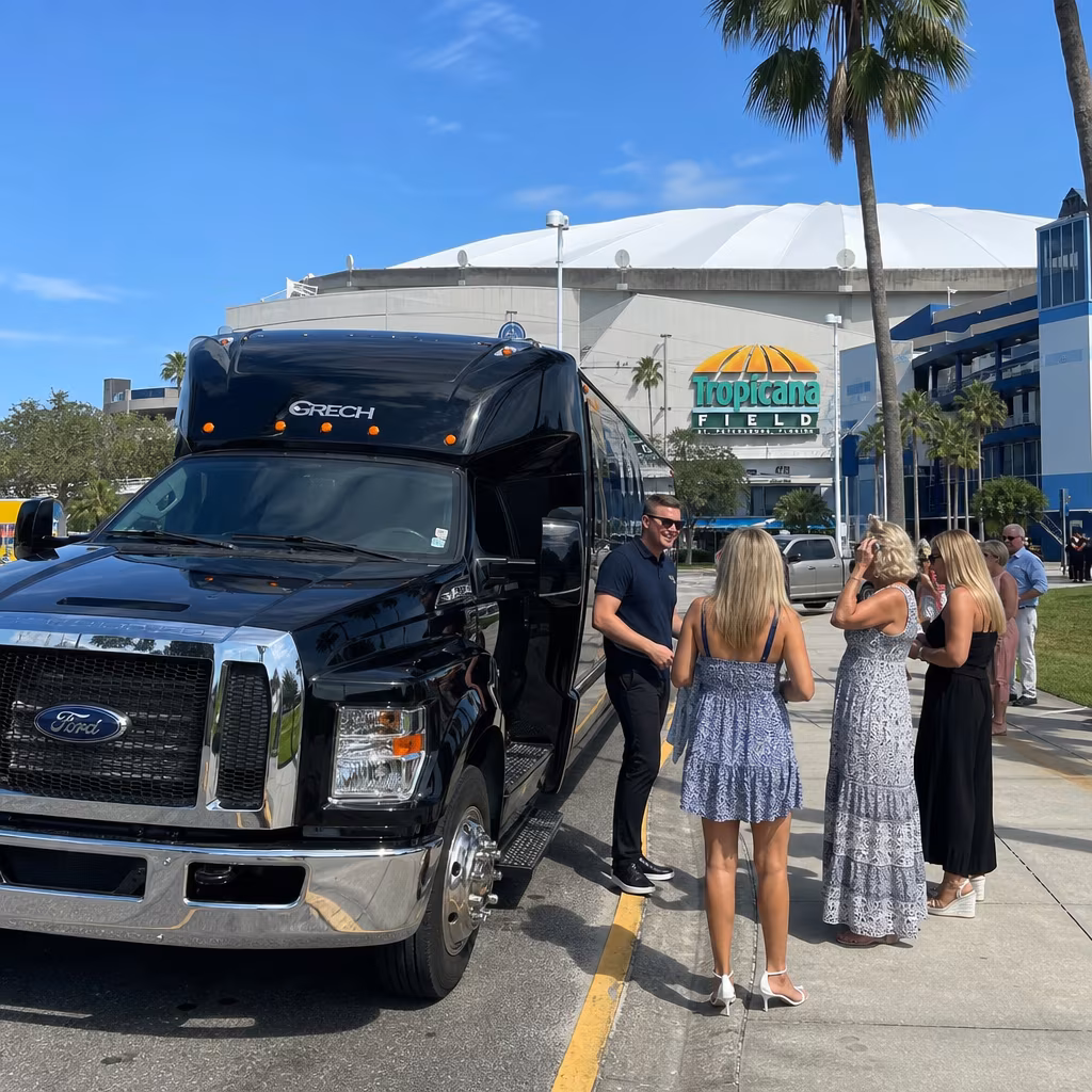 Rent a Bus to Tropicana Field