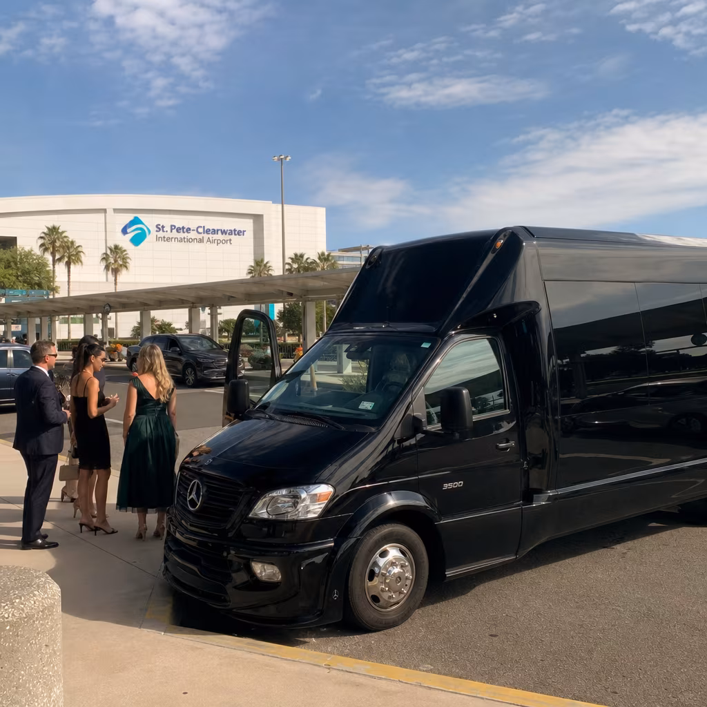 Rent a Bus to St. Pete-Clearwater International Airport (PIE)