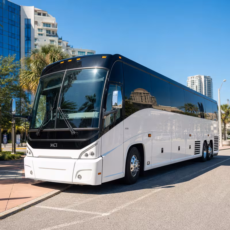 40-56 Passenger Charter Bus