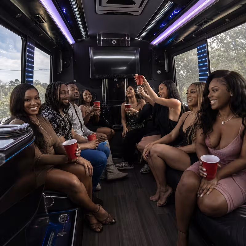 St. Petersburg Birthday Transportation fleet vehicle