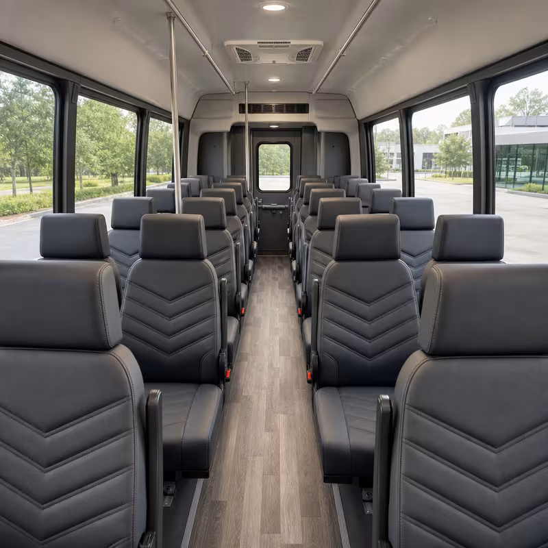 minibus interior