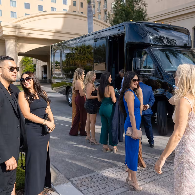 Private event transportation