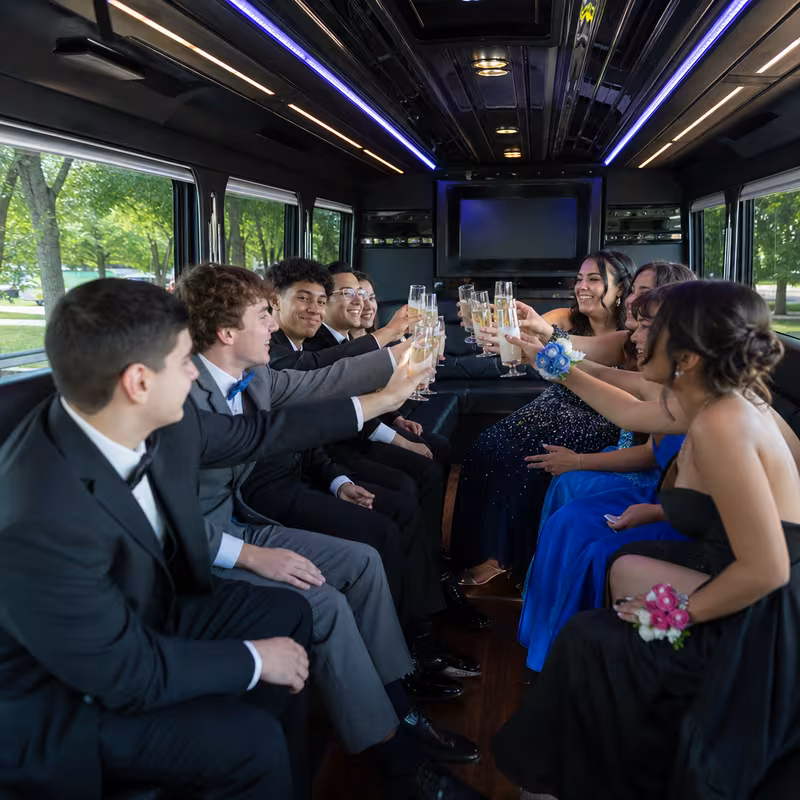 St. Petersburg Prom & Homecoming Transportation fleet vehicle