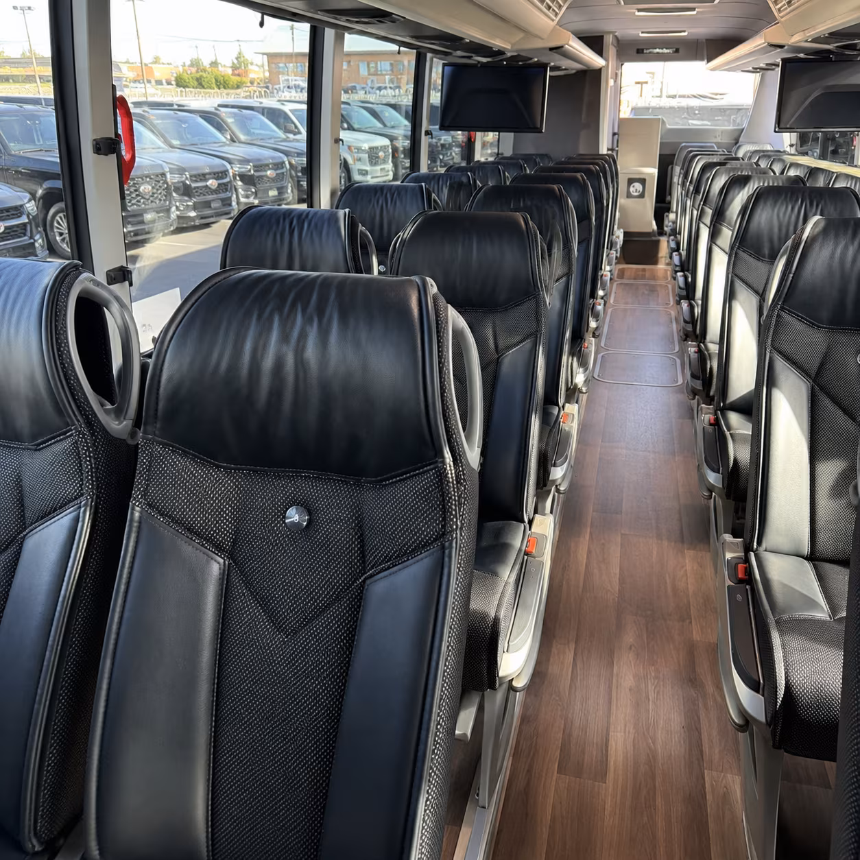 St. Petersburg Airport Shuttle & Transportation party bus exterior