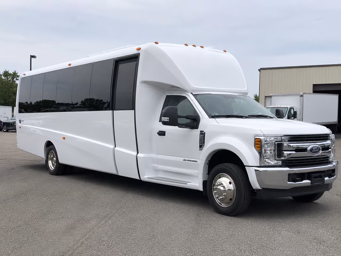 St. Petersburg Airport Shuttle & Transportation party bus exterior