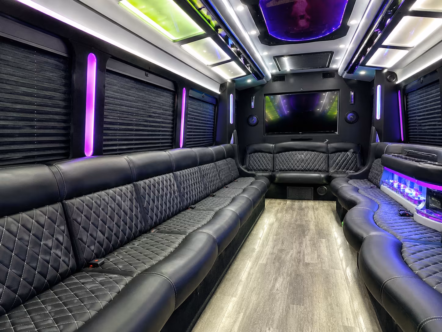 St. Petersburg Bachelor & Bachelorette Transportation party bus exterior