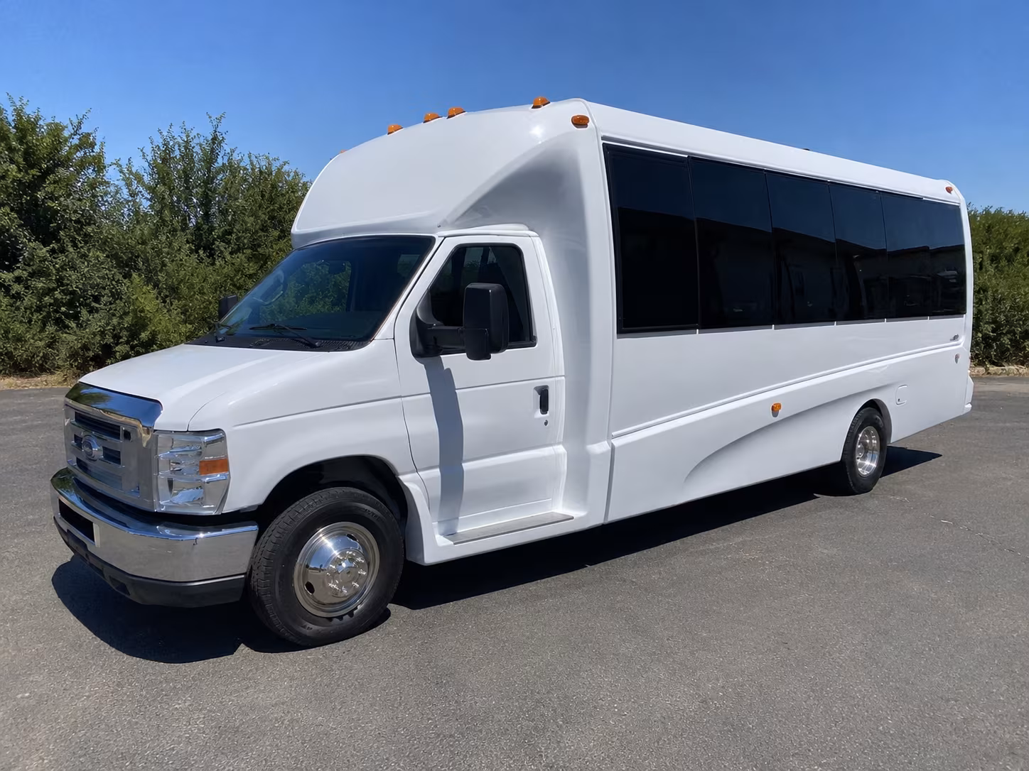 St. Petersburg Birthday, Sweet 16, & Quinceañera Transportation party bus exterior