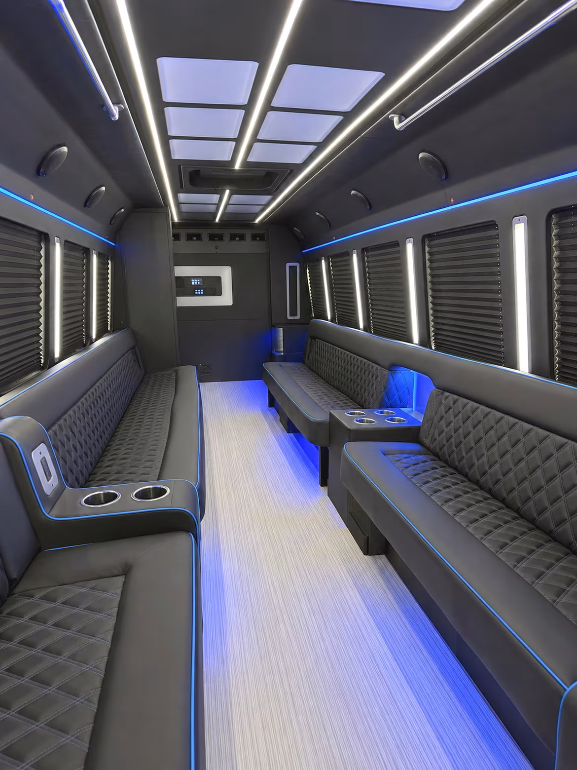 St. Petersburg Concert & Music Festival Transportation party bus interior