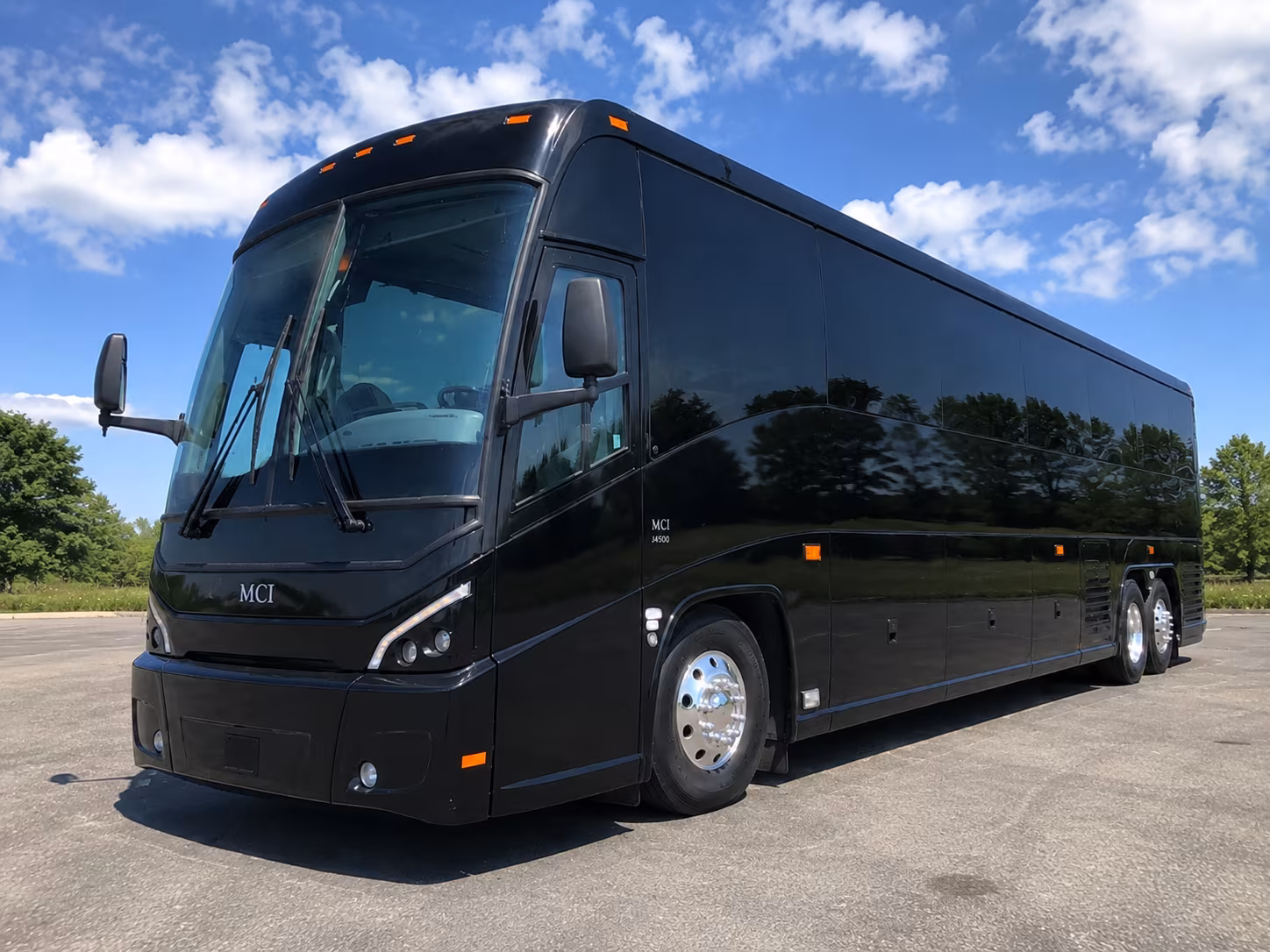 St. Petersburg Corporate Transportation party bus exterior