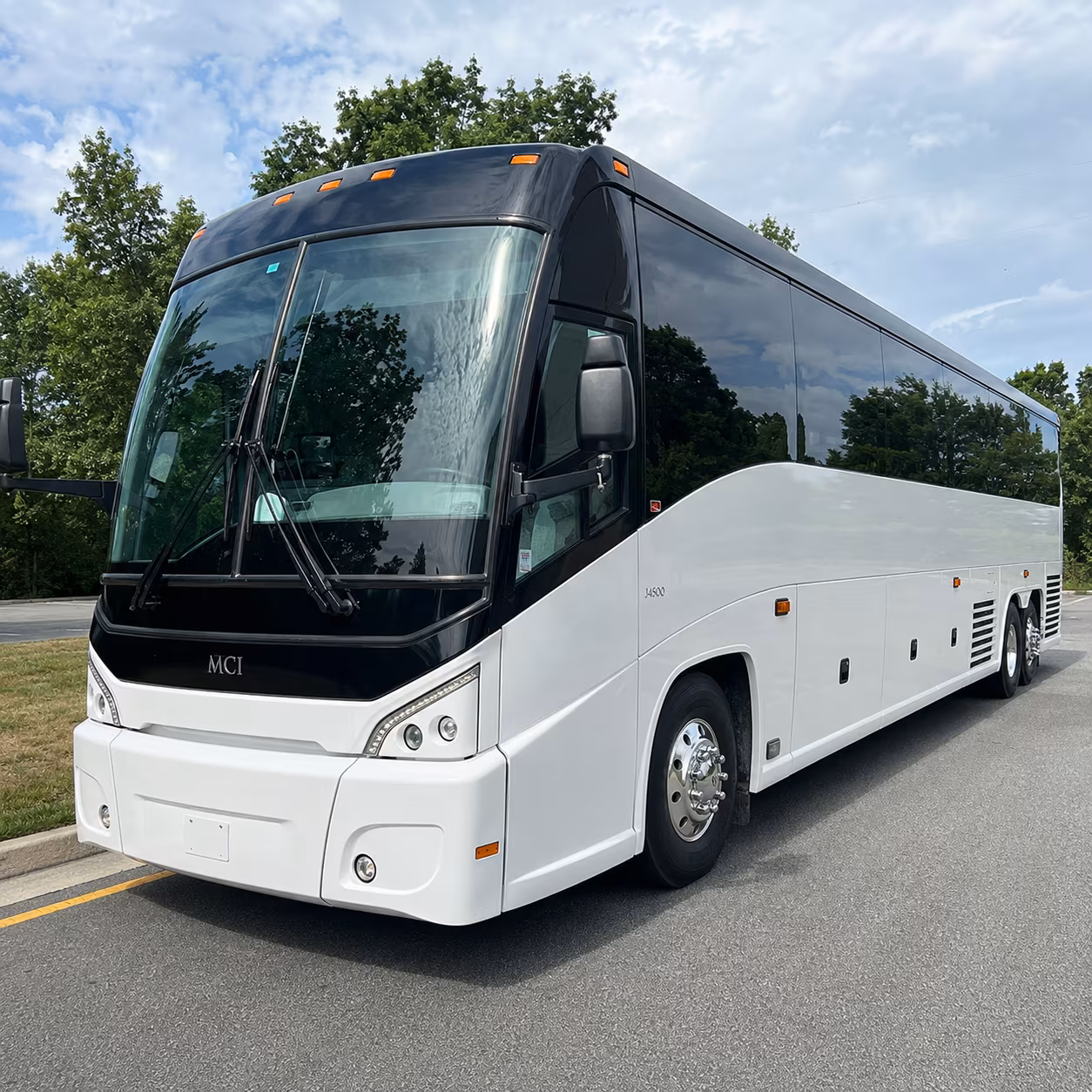 St. Petersburg Corporate Transportation party bus exterior