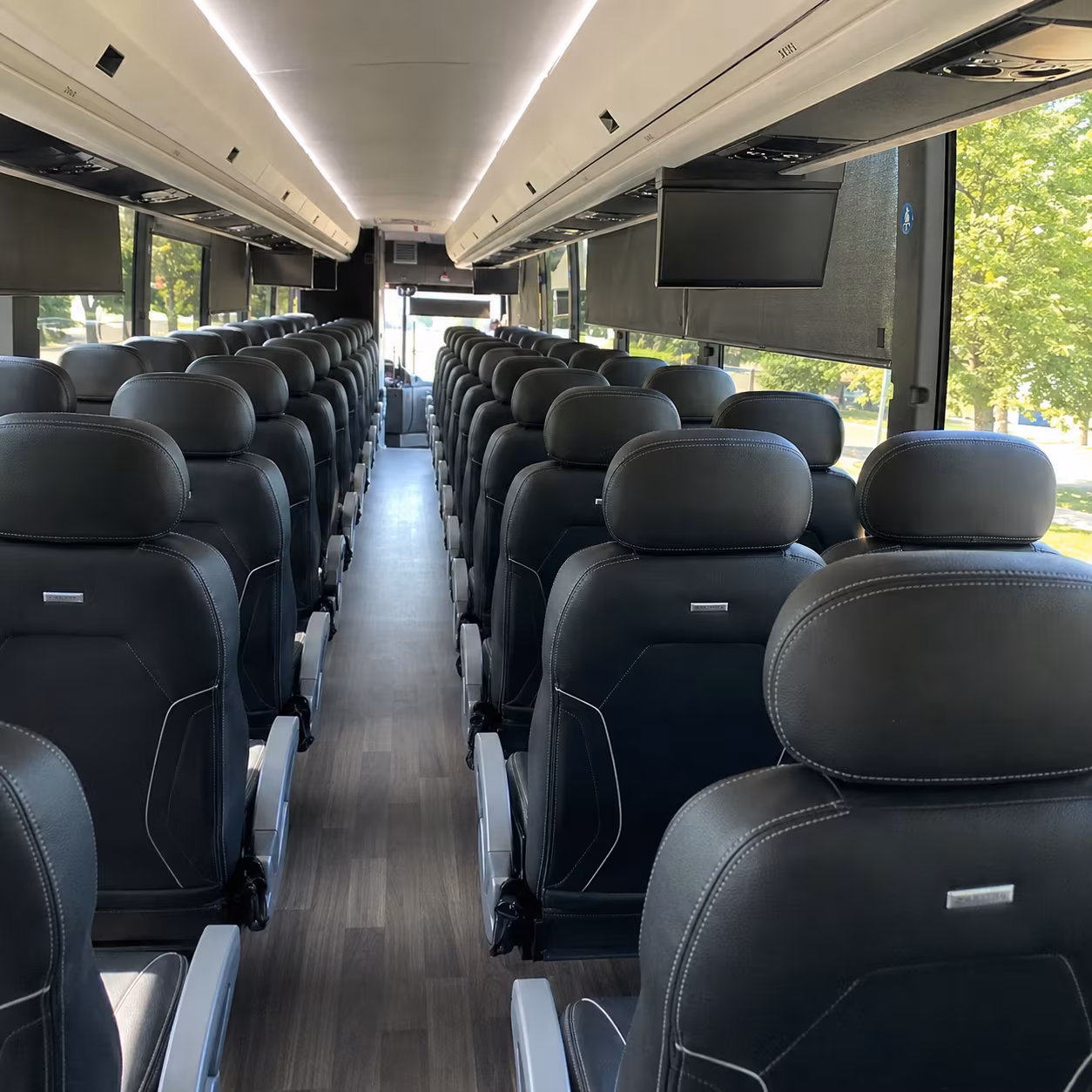 St. Petersburg Corporate Transportation onboard seating