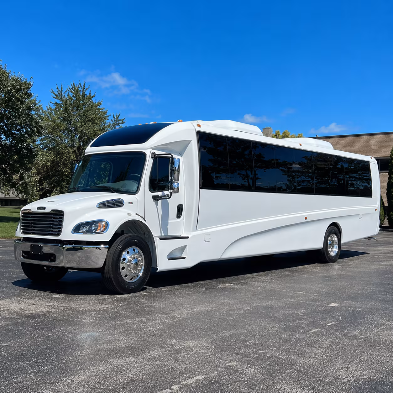 St. Petersburg Corporate Transportation party bus exterior