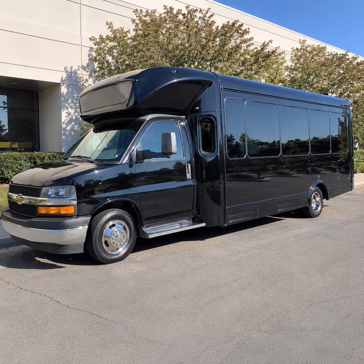 St. Petersburg Prom & Homecoming Transportation party bus exterior