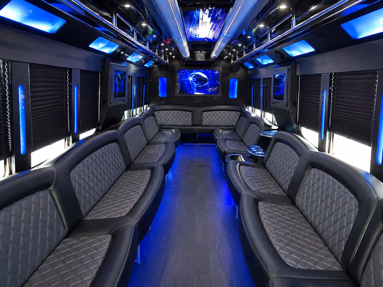 St. Petersburg Prom & Homecoming Transportation onboard seating