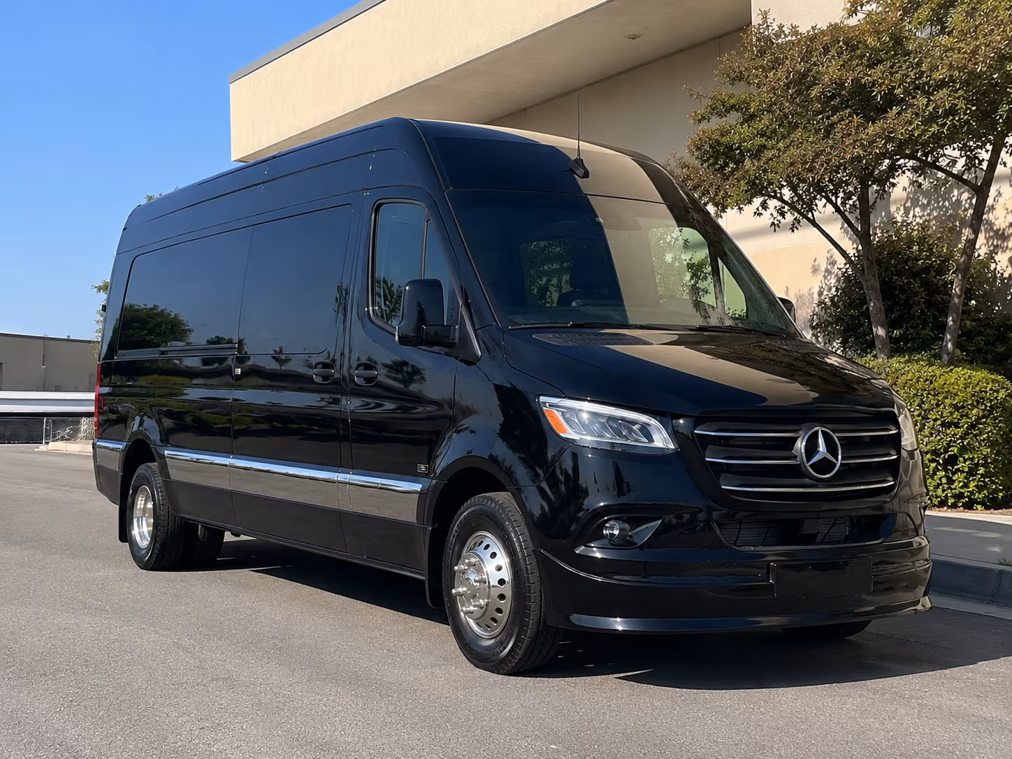 St. Petersburg School Event Transportation party bus exterior