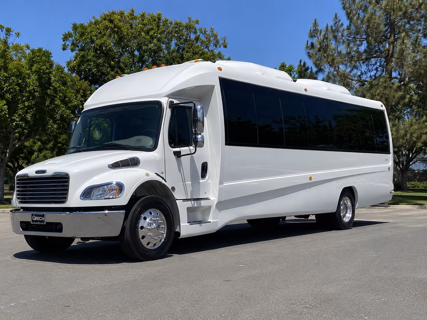 St. Petersburg Sporting Event Transportation party bus exterior