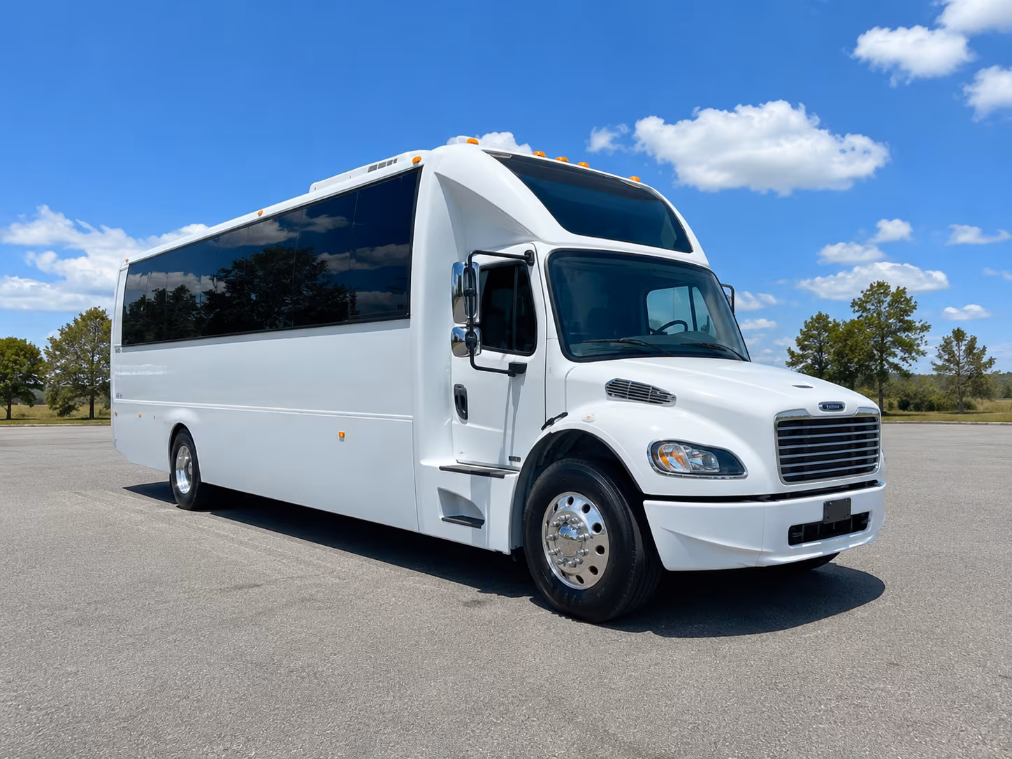 St. Petersburg Sporting Event Transportation party bus exterior