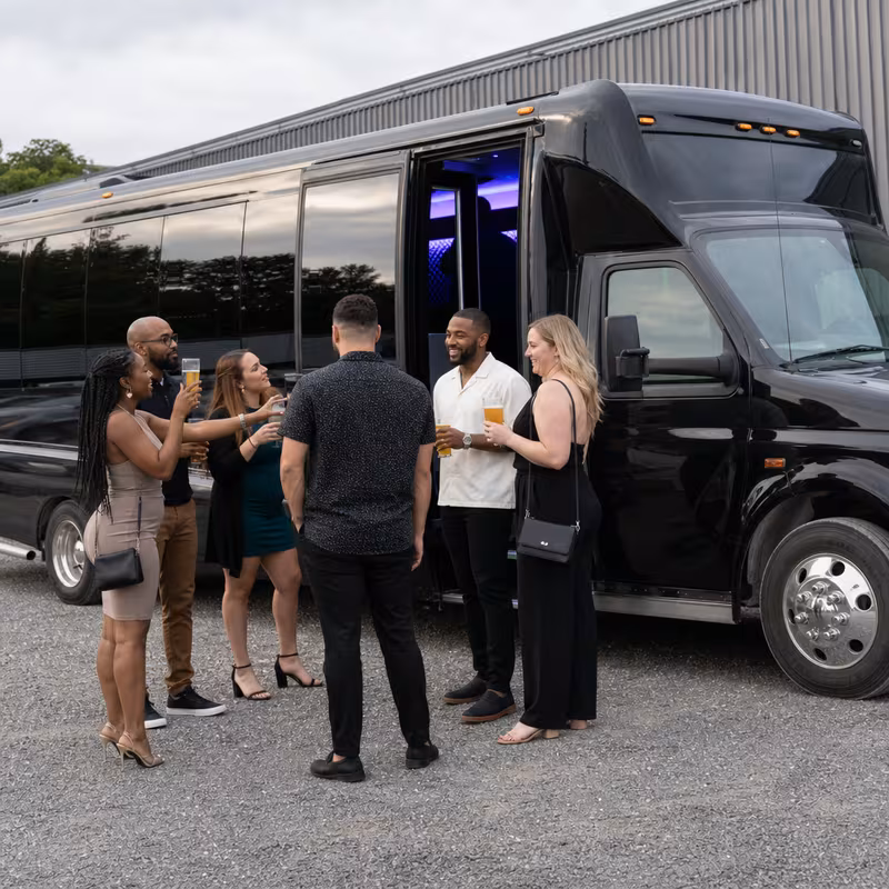 St. Petersburg Winery & Brewery Tour Transportation fleet vehicle